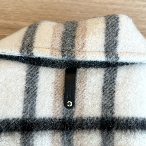 Mackage Gracie Wool-mohair Belted Biker Jacket For Ladies medium - Picture 8 of 9